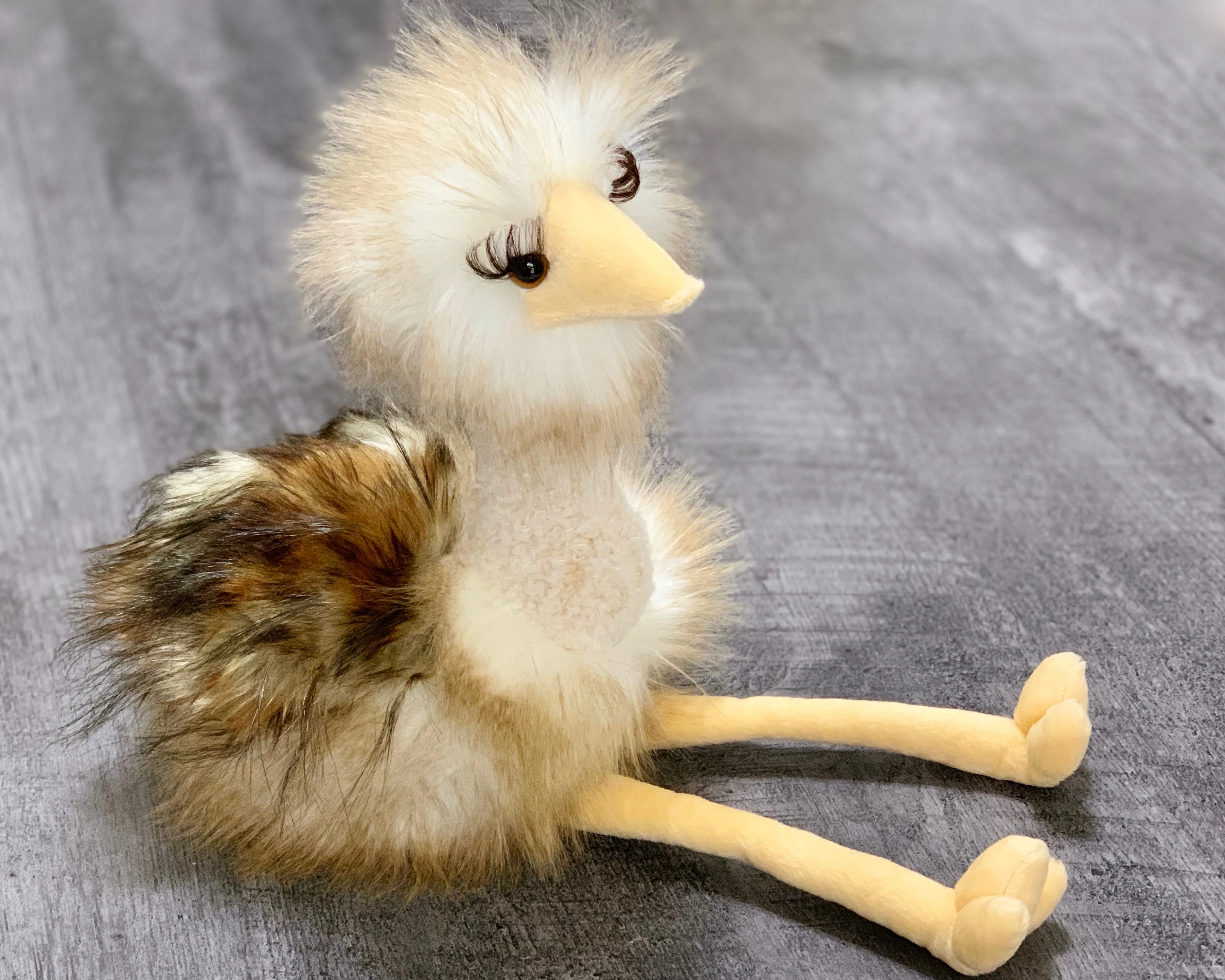 Weighted Ostrich Plush – 20" Tall (2 lbs) - Image 4