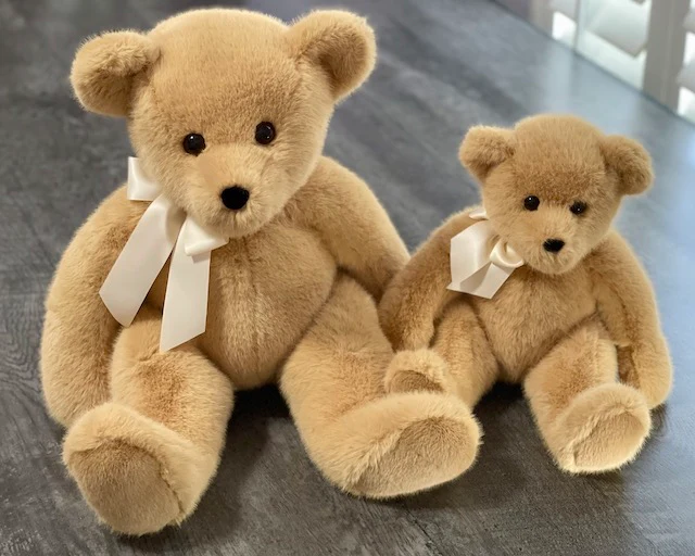 Classic Weighted Teddy Bear – Vintage-Style, Ultra-Soft (14", up to 4 lbs) - Image 3