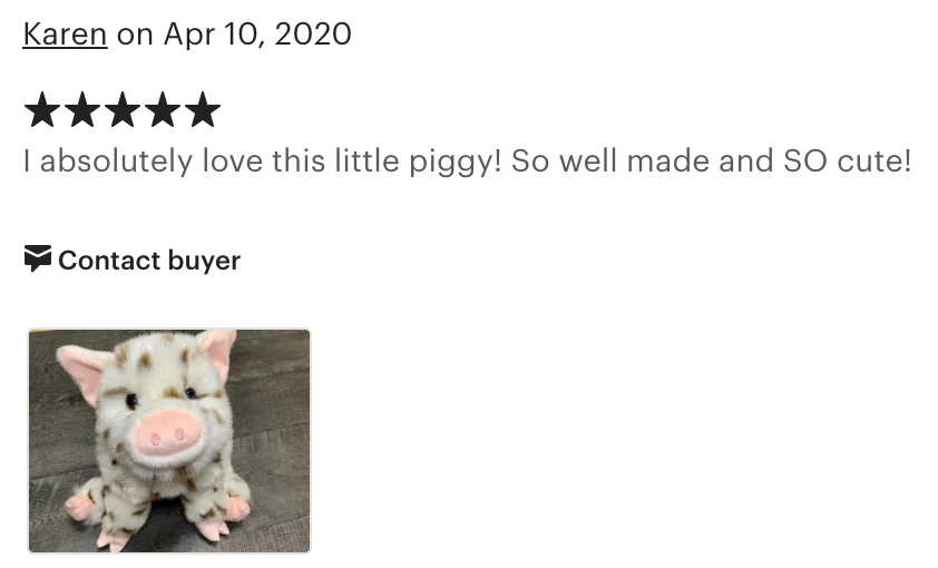 Weighted Spotted Pig Plush — 17" Chubby Cuddles (Up to 5 lbs) - Image 12