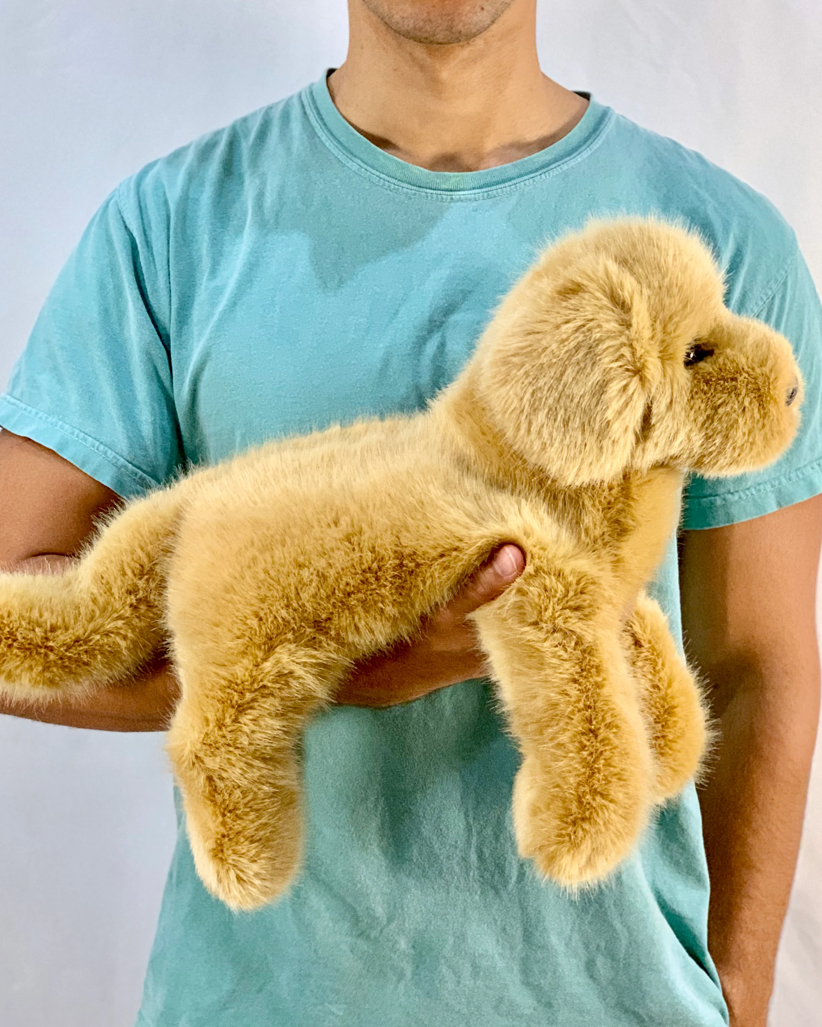 Weighted Golden Retriever Plush — 19" Lifelike Dog (Up to 5 lbs) - Image 10