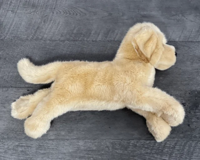 Weighted Yellow Lab Plush — 19" Lifelike Labrador Retriever (Up to 5 lbs) - Image 3