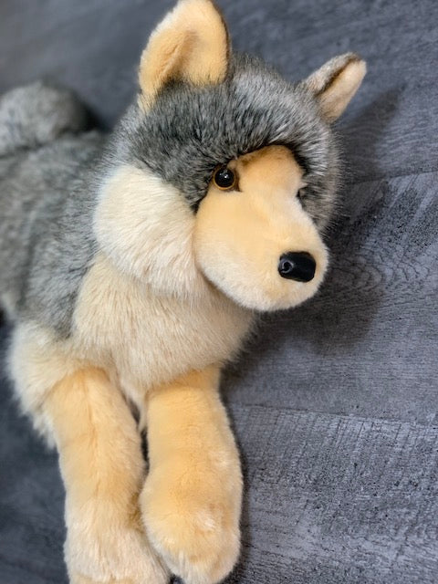 Weighted Wolf Plush — 26" (21" body), Ultra-Plush & Hug-Weighted - Image 4