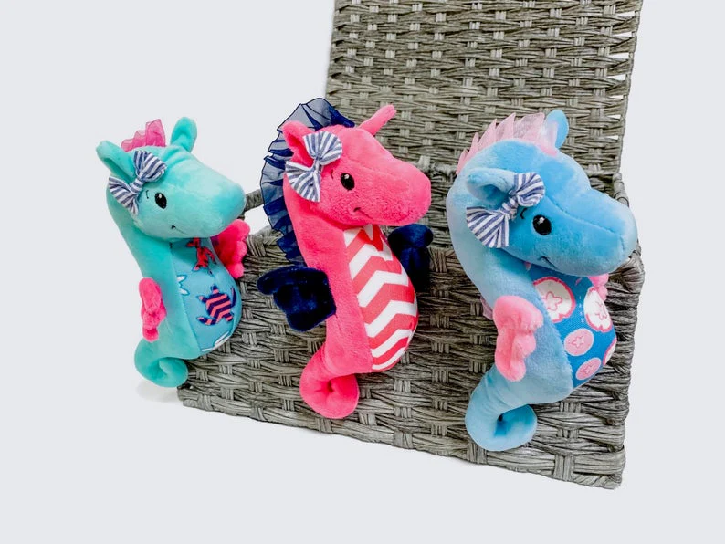 32" Mermaid and Sea Horse, Weighted at 2.2lbs - Image 4